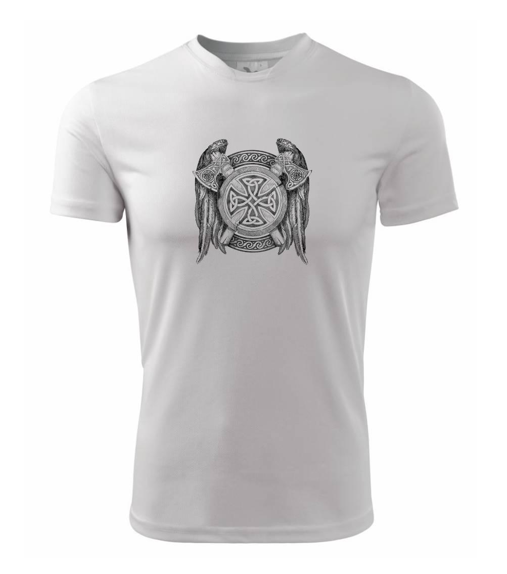 Keltský symbol a sekery Keltský symbol a sekery