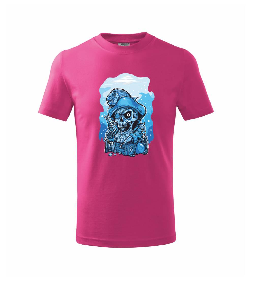 Lebka potápač poklad