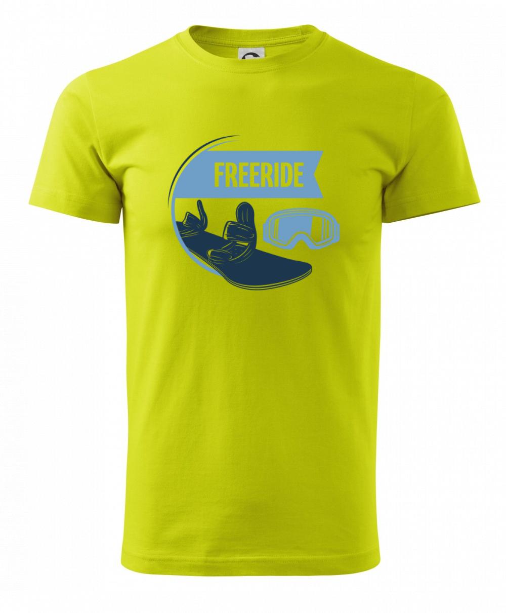 Freeride snowboard kruh Freeride snowboard kruh