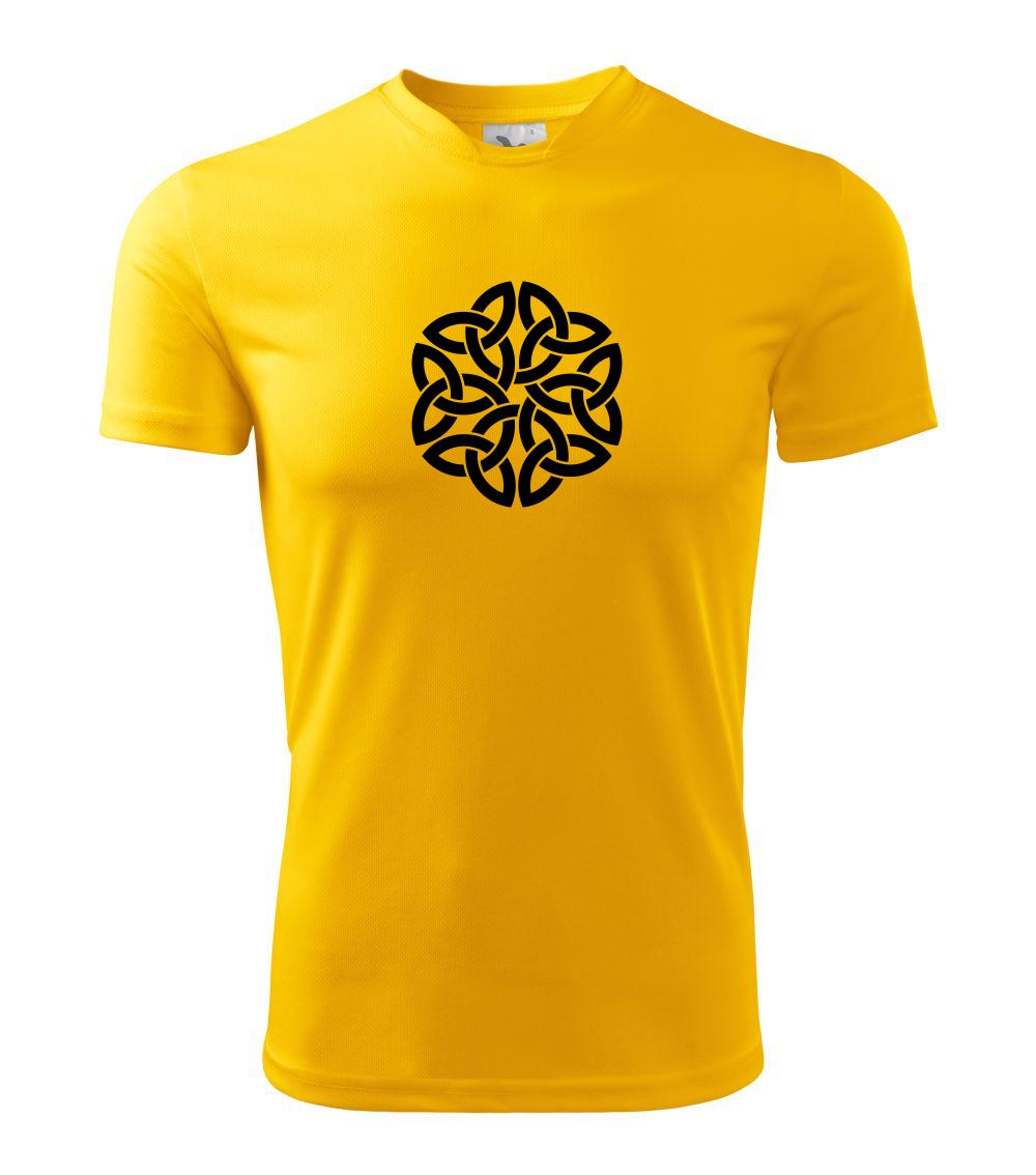 Grafické tričká - Keltský ornament - Pánske tričko Fantasy športové
