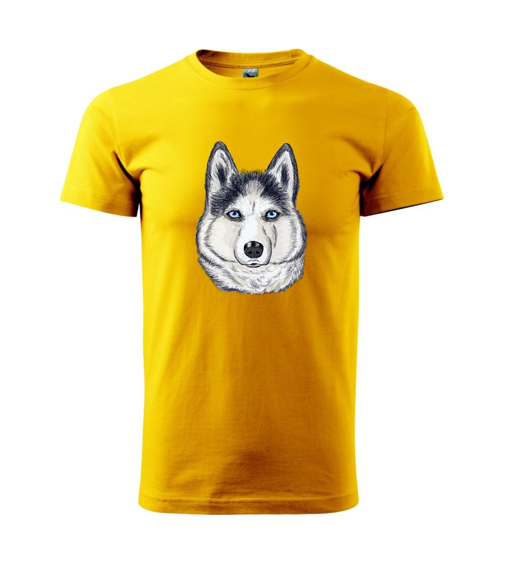 Husky hlava - kreslený Husky hlava - kreslený