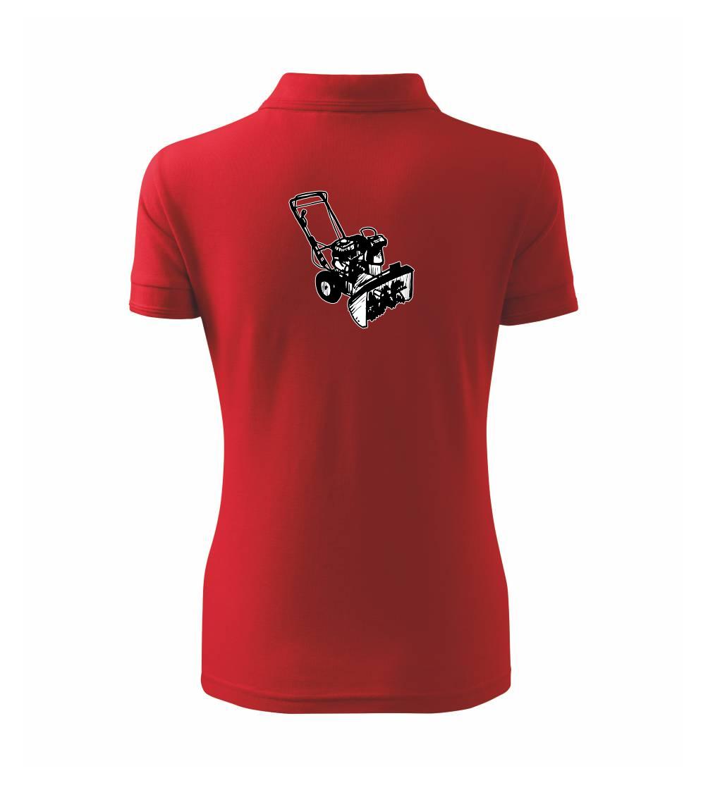 Sněhová fréza kresba