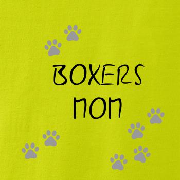 Boxers mom (Nemecký boxer) (Reflexné labky) Boxers mom (Nemecký boxer) (Reflexné labky)