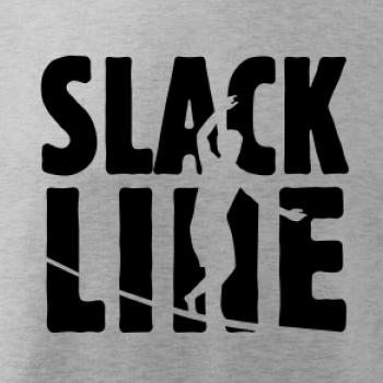 Slackline nápis