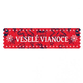 Veselé Vianoce nápis