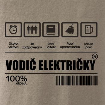 Čiarový kód - Vodič električky / vodička električky
