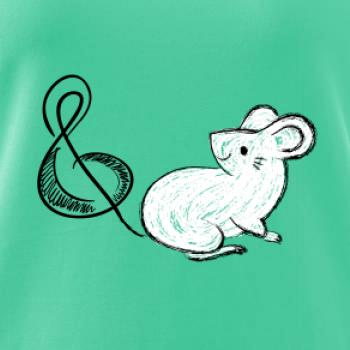 Myš husľový kľúč