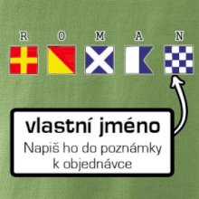 Námořní abeceda - vlastní jméno