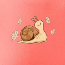 Slimák na jeseň Slimák na jeseň