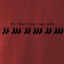 How pianists dry their socks