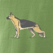 Vintage German shepherd