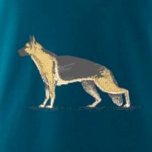 Vintage German shepherd