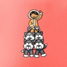 Psie záprahy animované