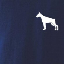 Doberman ikona prsník