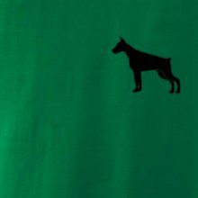 Doberman ikona prsník