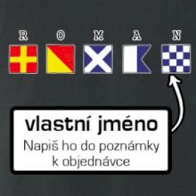 Námořní abeceda - vlastní jméno