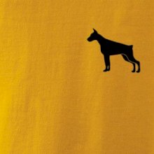 Doberman ikona prsník