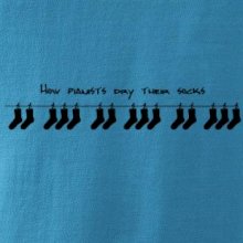 How pianists dry their socks