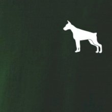 Doberman ikona prsník