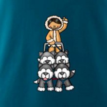 Psie záprahy animované