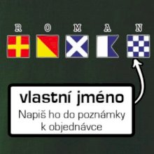 Námořní abeceda - vlastní jméno