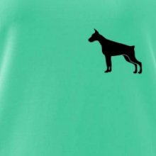 Doberman ikona prsník