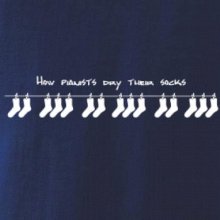 How pianists dry their socks