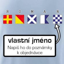 Námořní abeceda - vlastní jméno