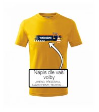 Stavba - vlastní nápis - bagrista