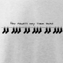 How pianists dry their socks