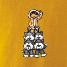 Psie záprahy animované