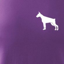 Doberman ikona prsník