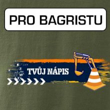 Stavba - vlastní nápis - bagrista