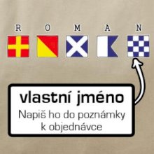 Námořní abeceda - vlastní jméno