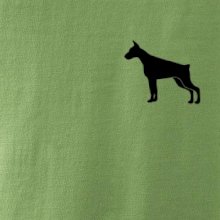 Doberman ikona prsník