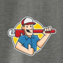 Inštalatér kreslený