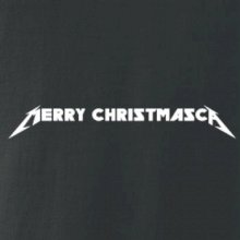 Merry Christmasca nápis Merry Christmasca nápis