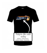 Stavba - vlastní nápis - bagrista