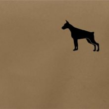 Doberman ikona prsník