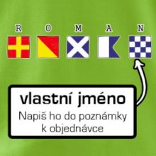 Námořní abeceda - vlastní jméno