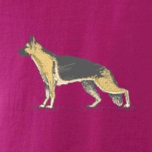 Vintage German shepherd