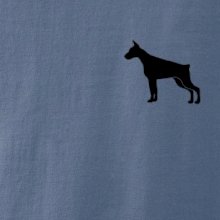 Doberman ikona prsník