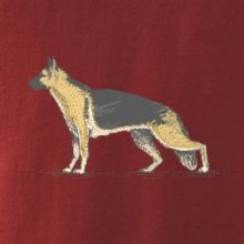 Vintage German shepherd