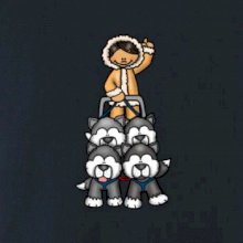 Psie záprahy animované