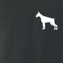 Doberman ikona prsník