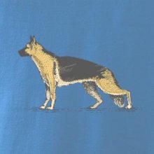 Vintage German shepherd