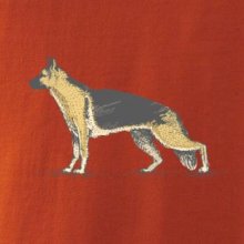 Vintage German shepherd