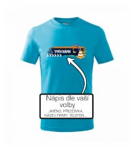 Stavba - vlastní nápis - bagrista