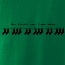 How pianists dry their socks