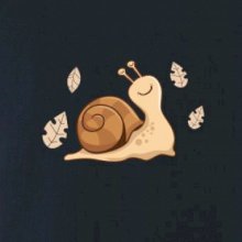 Slimák na jeseň Slimák na jeseň